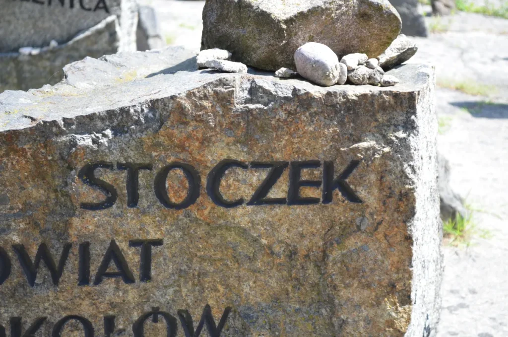 Treblinka - Memorial Stone for the Jews of Stoczek.